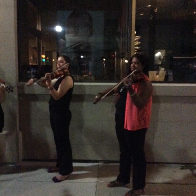 students writing bios